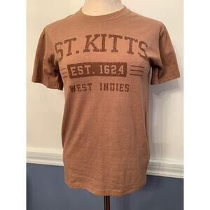Small Sea Women's "St. Kitts" Short Sleeve T-Shirt Combed Cotton Tee Tshirt